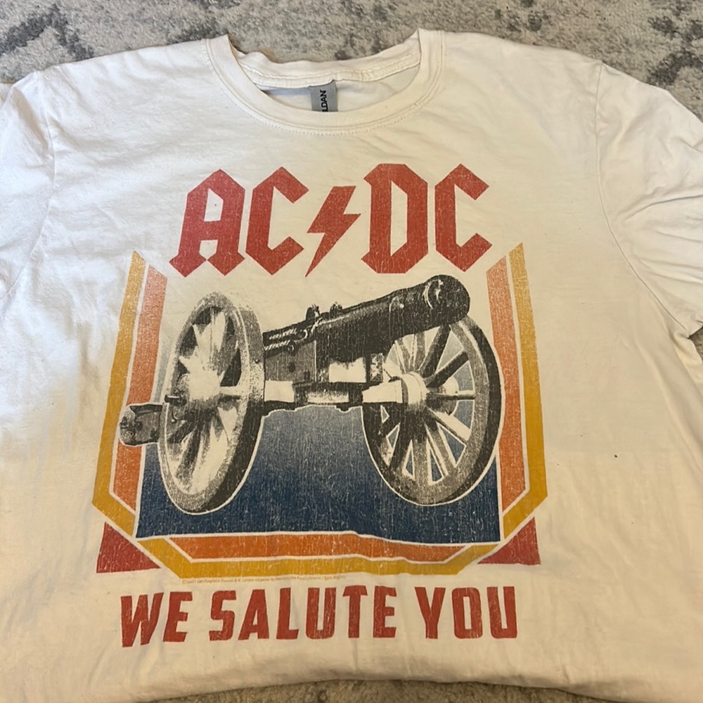 AC/DC “we salute you” T-shirt